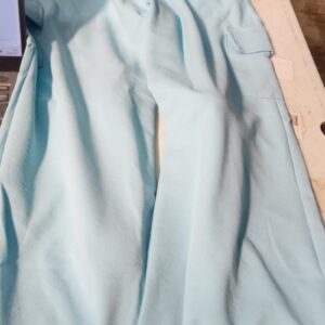 Sky Blue Cargo Trouser For Women Size Xl