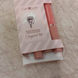 Cute N Wild Nude Editor Elegant Lip 2Ml Pack Of 4