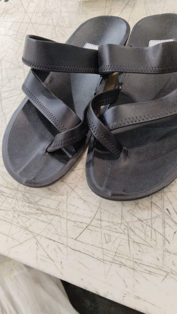 Black Color Slipper For Men Size 8