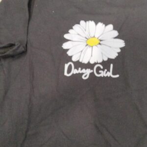Black Colour Short Crop Top Size M For Women