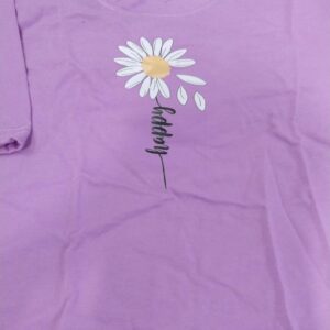 Purple Colour Short Crop Tops Size M For Women