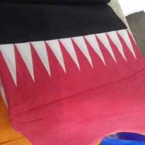 Women Printed Saree Black