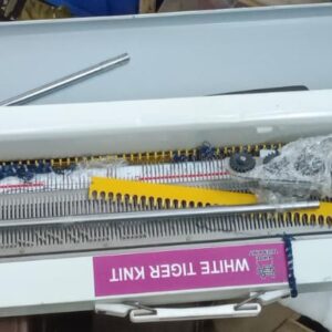 White Tiger Knit Grey Dynamic Hand Knitting Machine Used