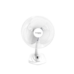 Crompton High Speed Torpedo Table Fan 400 Mm 115 Watt Kd White