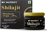 My Nutrify Herbal Ayurvedic Shilajit Himalayan Origin Resin 20Gm