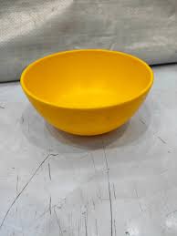 Plastic Lifeplast Yellow Serving Bowl 300Ml Set Of 4
