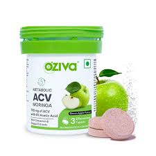 Oziva Acv Moringa Green Apple Flavour 3 Tablets