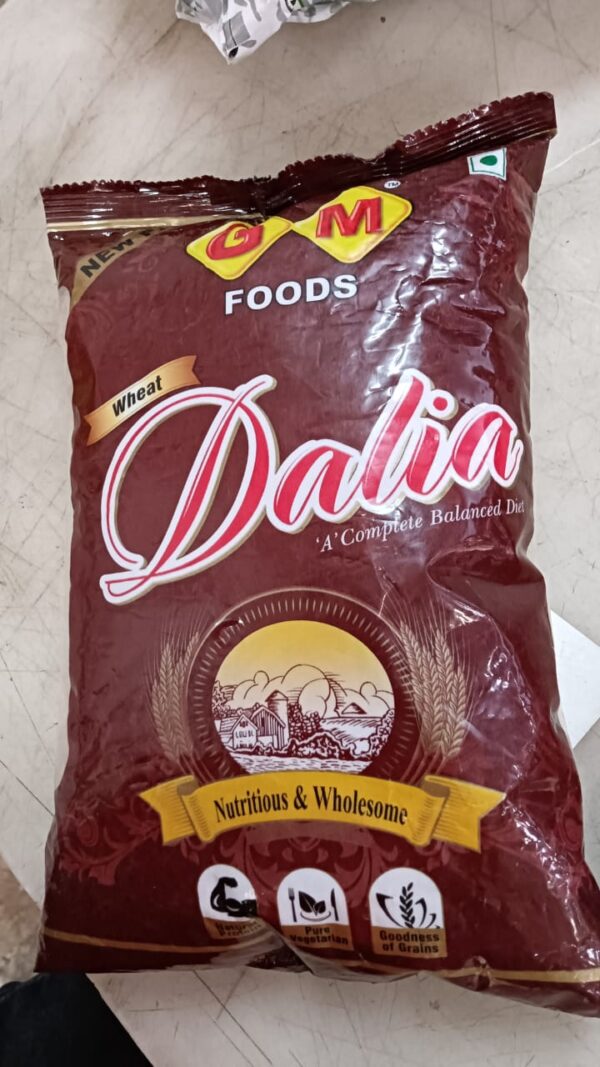 Gm Foods Wheat Dalia Nutritious And Wholesome 500 G