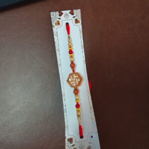 Designer Rakhi Red