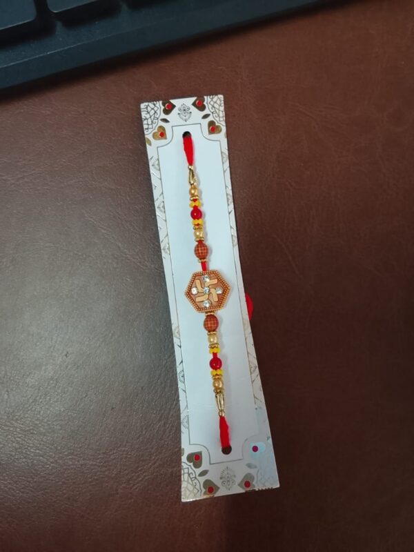 Designer Rakhi Red