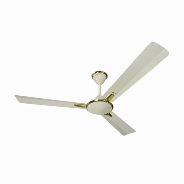 Crompton Aura 1200 Mm High Speed Decorative Ceiling Fan Ivory 55W
