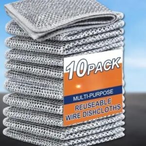 Non Scratch Dish Wash Cloth 10 Pcs