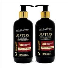 Glamcor Professional B Shampoo 300Ml And Conditioner 300Ml 3X Advanced Care Shea Butter And Vitamin B5