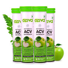 Oziva Metabolic Acv Moringa 15 Tablets X 4N