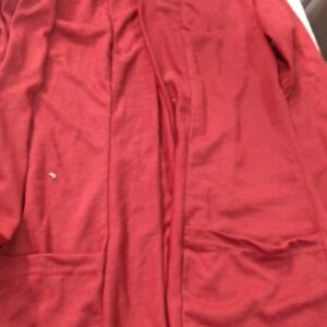 Maroon Colour Shrug For Men Size Xl