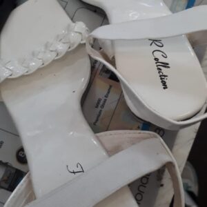 Women Block Heel Sandal Women Heel Slipper Sandal For Women Casual Heel Sandal Footwear Size 7 White