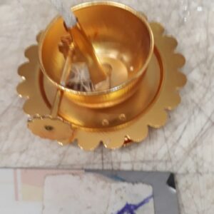 Akhand Jyoti Diya With Adjustable Baati Knob