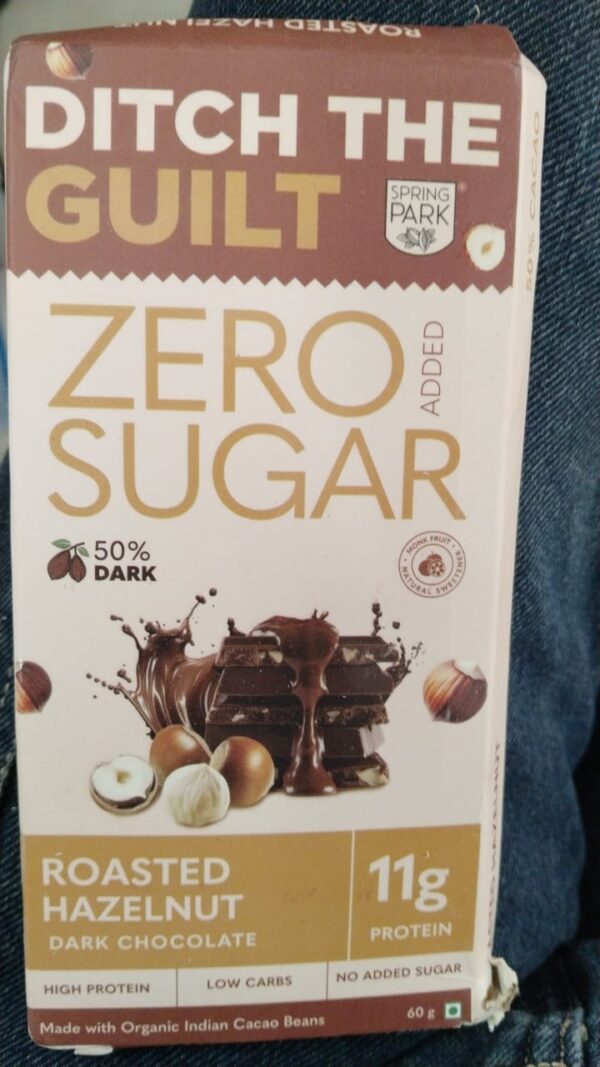 Ditch The Guilt Zero Sugar Roasted Hazelnut 11Gm