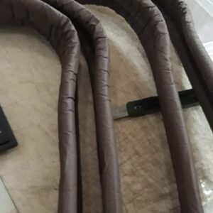 Zureni Door Bottom Sealing Strip Guard Brown Color 2 Pc