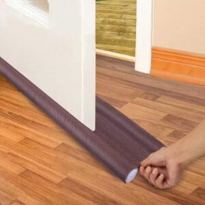Door Bottom Sealing Strip Guard For Home Brown 1 Pair