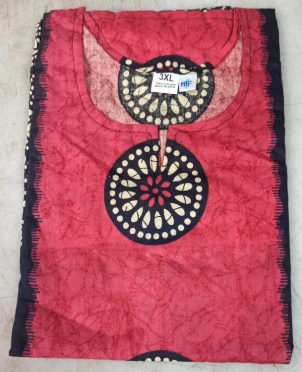 Multicolour Printed Kurta For Women Size 3Xl