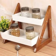 Ruby Perl Engineered Wood Open Book Shelf