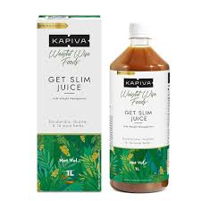 Kapiva Get Slim Juice 1L Helps Burn Fat Naturally