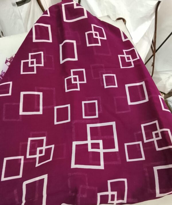Peach Colour Women Saree Printed