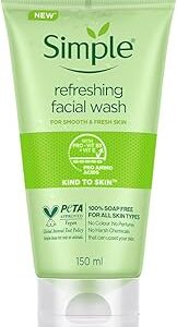 Simple Kind To Skin Refreshing Facial Wash 150 Ml
