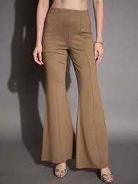 Trouser For Women Colour Light Brown Size Xl