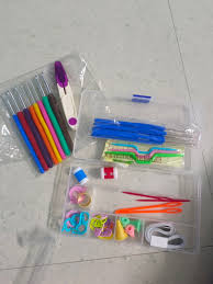 Knitting Hook Needle 16Pcs Hooks Knitting Craft Weaving Plastic Sewing Tools 52Pcs Crochet Hook Needle Set