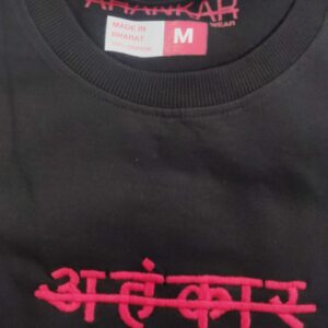 T Shirt For Men Colour Black Size M