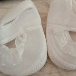 White Soft Foam Shoes For Infant Baby