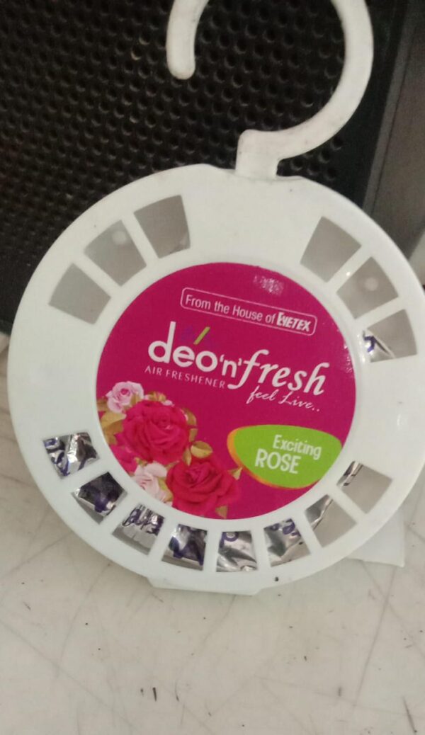 Deons Fresh Rose Exciting Hanging Air Freshener 50G