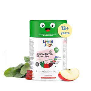 Little Joys Multivitamin Gummies For 360 Health Boost Strawberry Flavoured 30N