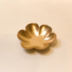 Lotus Shaped Diwali Metal Flower Diya