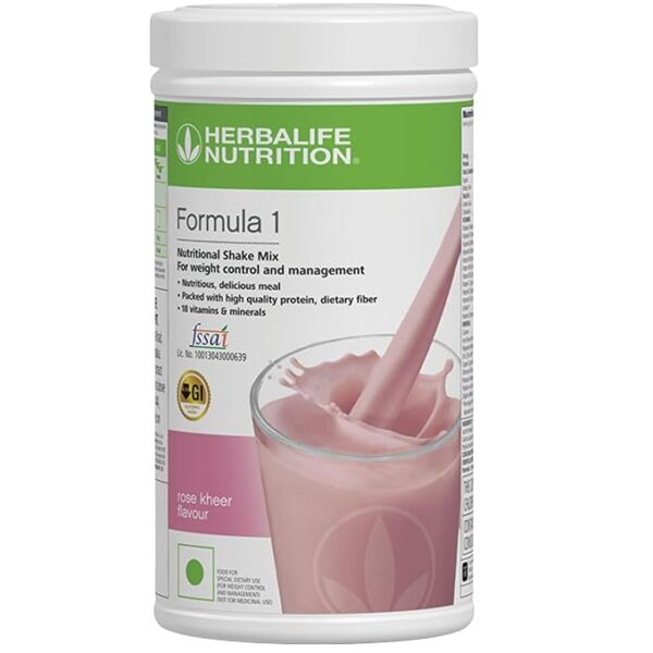 Herbalife Formula 1 Nutritional Shake Mix Rose Kheer Flavor 500Gm