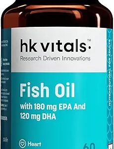 Hk Vitals Fish Oil For Men And Women 60 Capsules