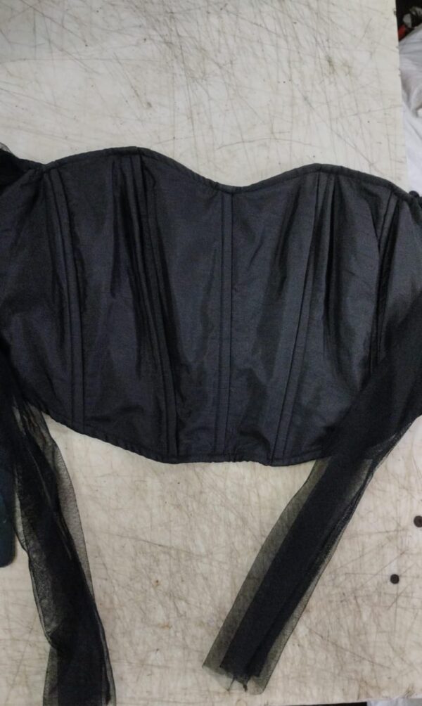 Black Corset Top For Women Size 4Xl