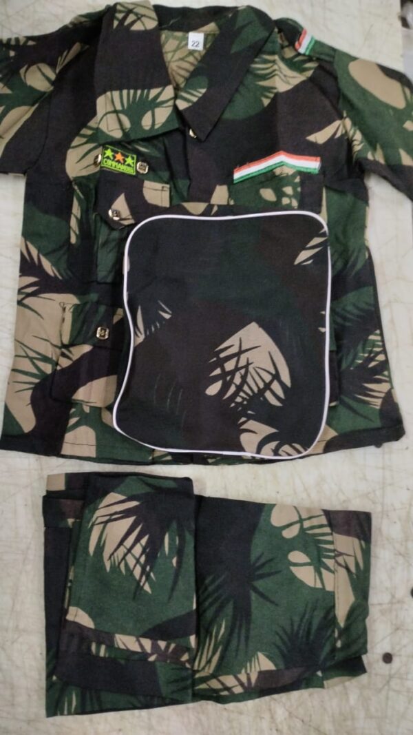 Indian Military Dress For Boys Army Dress Size 22