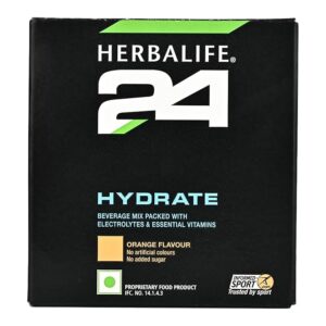 Herbalife 24 Hydrate Orange Flavour 20X5Gm