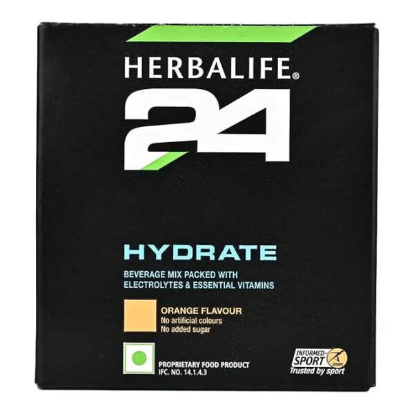 Herbalife 24 Hydrate Orange Flavour 20X5Gm