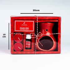 Auradecor English Rose Premium Fragrance Gift Set