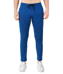 Men Track Pant Blue Size 38