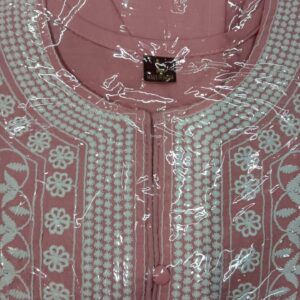 Women Dress Set Pink Color Size L