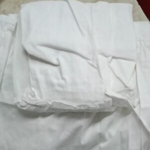 Women Track Pant Color White Size M