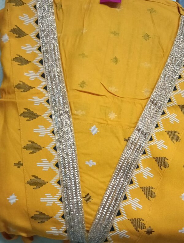 Women Dress Color Yellow Size S
