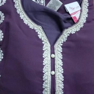 Women Kurti Color Purple Size Xl