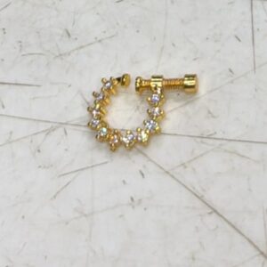 Stone Peacock Nose Pin New Design