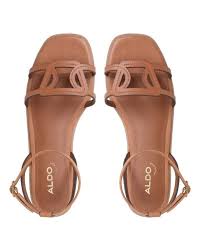 Aldo Greengrove In WomenS Brown Flat Sandals Size 37